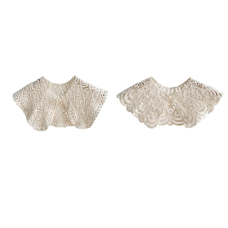 

False Collar Shoulder Sweater Collar Detachable Collar Hollow out Shawl
