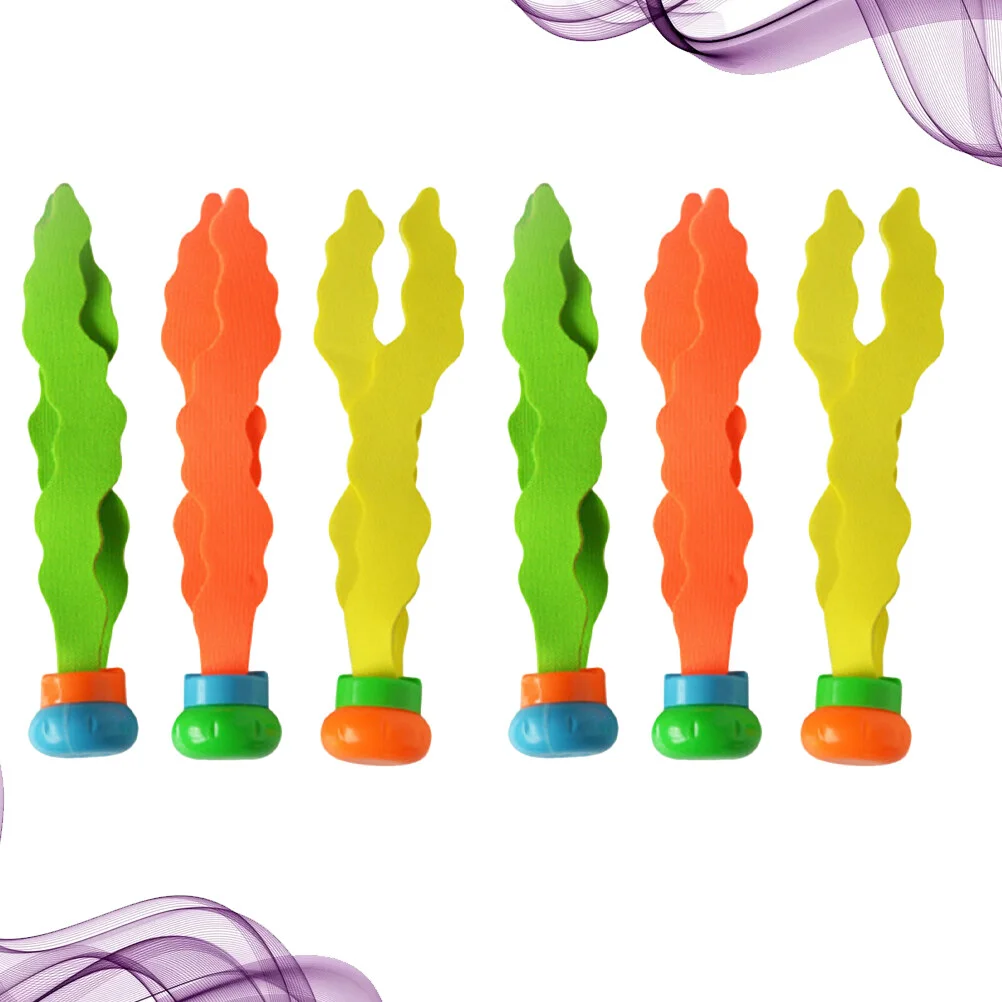 

6pcs Underwater Seaweed Summer Underwater Game Summer Diving for Diving Kids Children