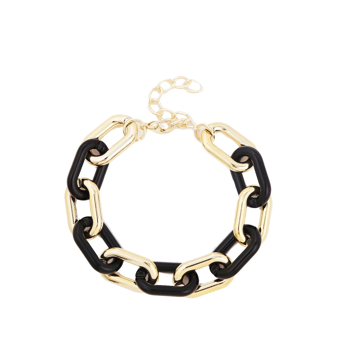 Ins style simple high-end fashion personality high-end hip-hop rough trend bracelet female
