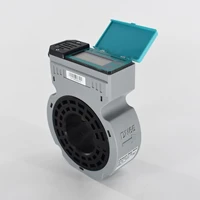 battery powered ultrasonic water meter dn65 dn80 dn100mm digital water flowmeter ip68 sandwich type