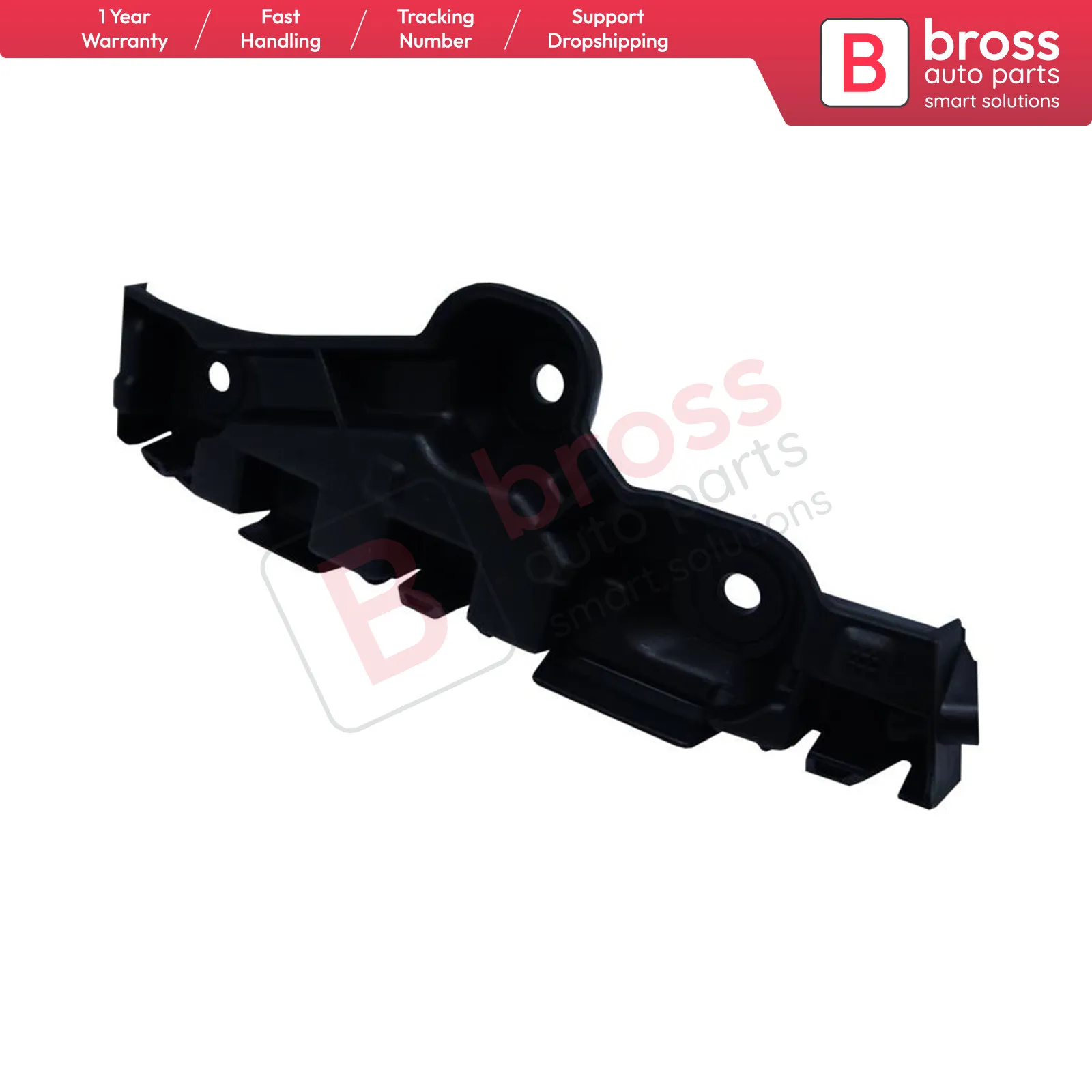 Автозапчасти Bross BSP664 кронштейн бампера 631427092R передний правый для Dacia Sandero Stepway MK2