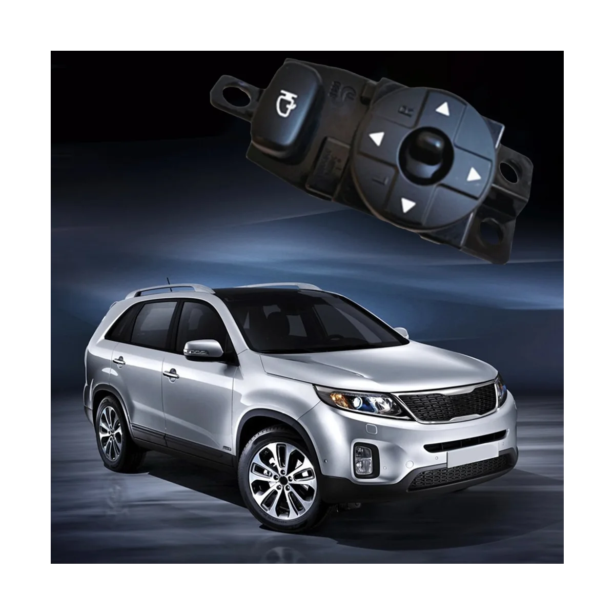 Левый зеркальный складной переключатель управления для Kia Sedona карандаш 2006-2014