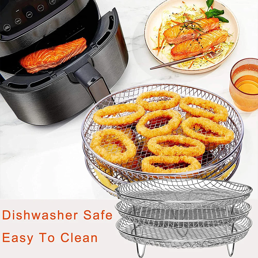 

Кухонный гриль из нержавеющей стали, можно мыть в посудомоечной машине и легко чистить гриль для кухни, фритюрница для приготовления пищи ...