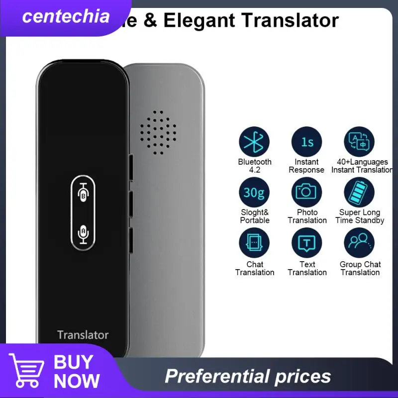 Portable Translator G6x Translator 3 In 1 Smart Translator Instant With 40+ Languages