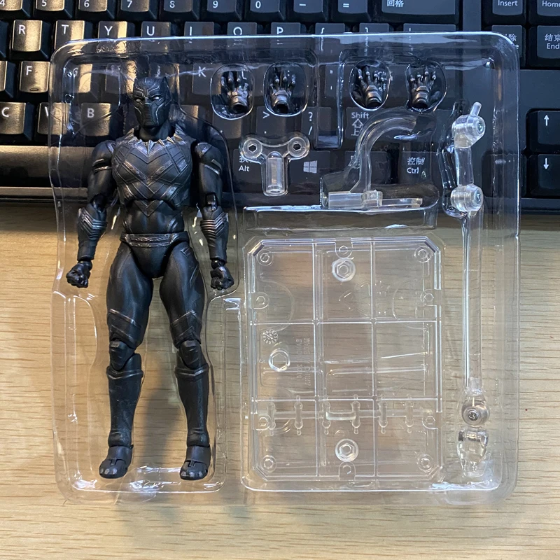 SHF экшн-фигурки героев гражданской войны Marvel Черная пантера |