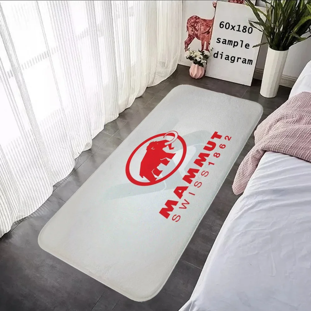 Замшевый уличный входной коврик Mammut в современном стиле противоскользящий