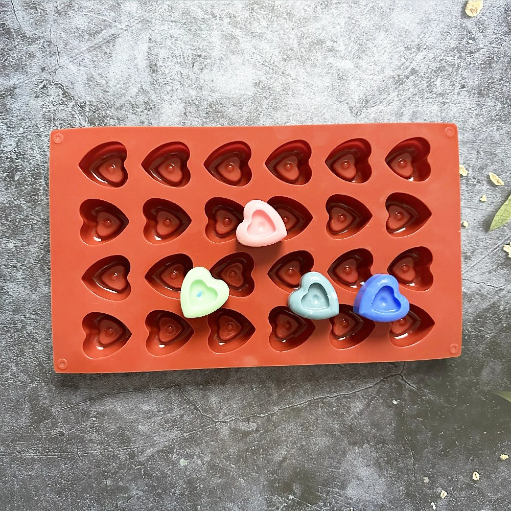

Silicone Heart-Shaped Donut Maker 3D DIY Baking Pastry Cookie Chocolate Mold Muffin Cake Mould Dessert Handmade kitchen Decorati