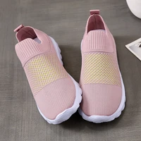 casual sneakers women 2022 new summer mesh simple flat bottom womens single shoes fashion all match breathable sneakers women