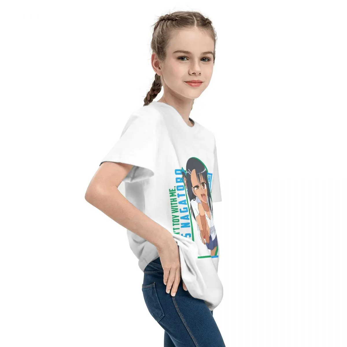 Футболка с коротким рукавом и надписью Don T Toy With Me Miss Nagatoro Hayase Teeanger