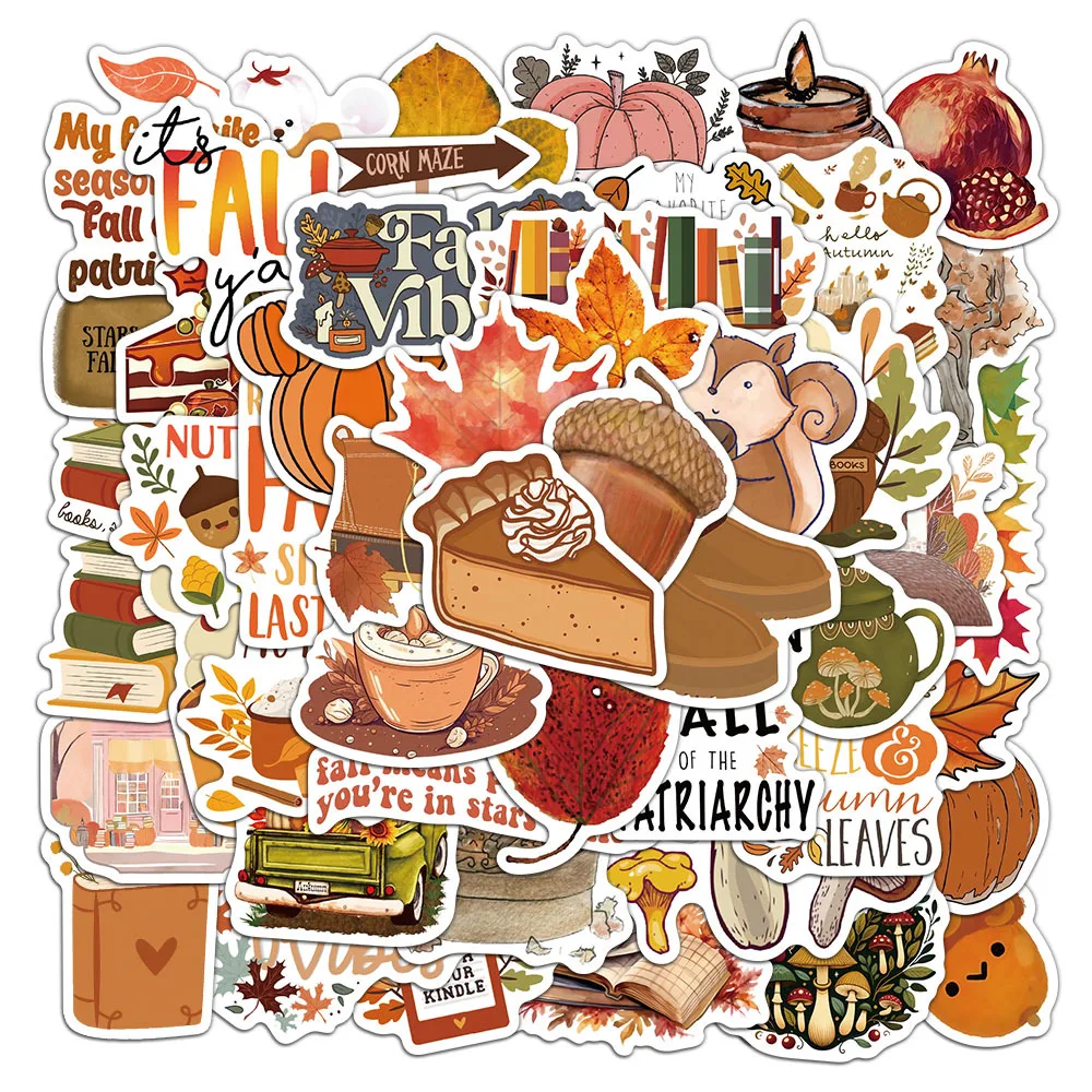 10/50 шт. водонепроницаемые наклейки в виде листьев