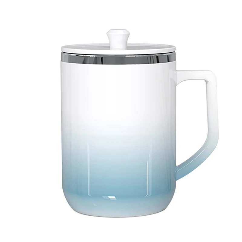 

SANQ Stainless Steel Lazy Coffee Stirring Cup Auto Stirring Cup Electric Milk Cup Mark Cup Self Stirring Coffee Mug