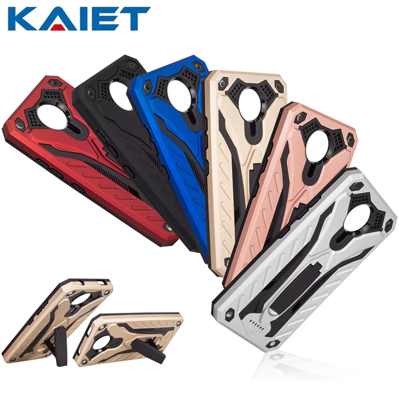 kaiet stand phone case for motorola g4 g5 g6 g7 plus play power anti fall kickstand protective cover for moto e4 c plus e5 play free global shipping