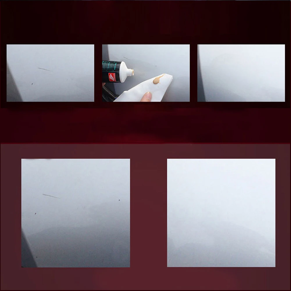 

100ml Paint Compound Repair Car Scratch Remover Surfactant Applicator Coating Non Toxic Polishing Care Wax Treatment Practical