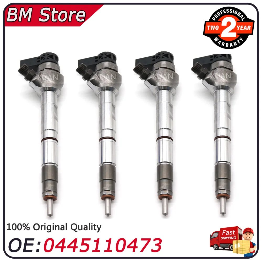 Топливная форсунка для VOLKSWAGEN Beetle CC Golf VII Audi A3 A4 A6 Q2 Q5 1,6 Tdi Seat Alhambra Ateca Leon ST 0445110473