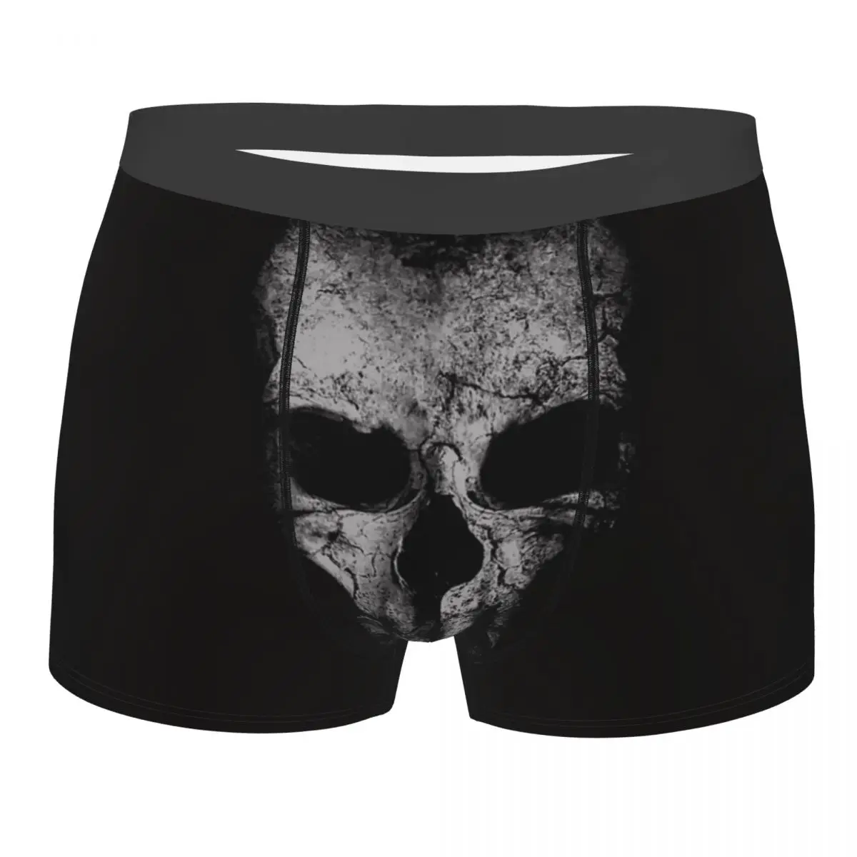

Vintage Pastel Punishers Skull Boxer Shorts Men 3D Printed Male Soft Heavy Metal Underwear Panties Briefs