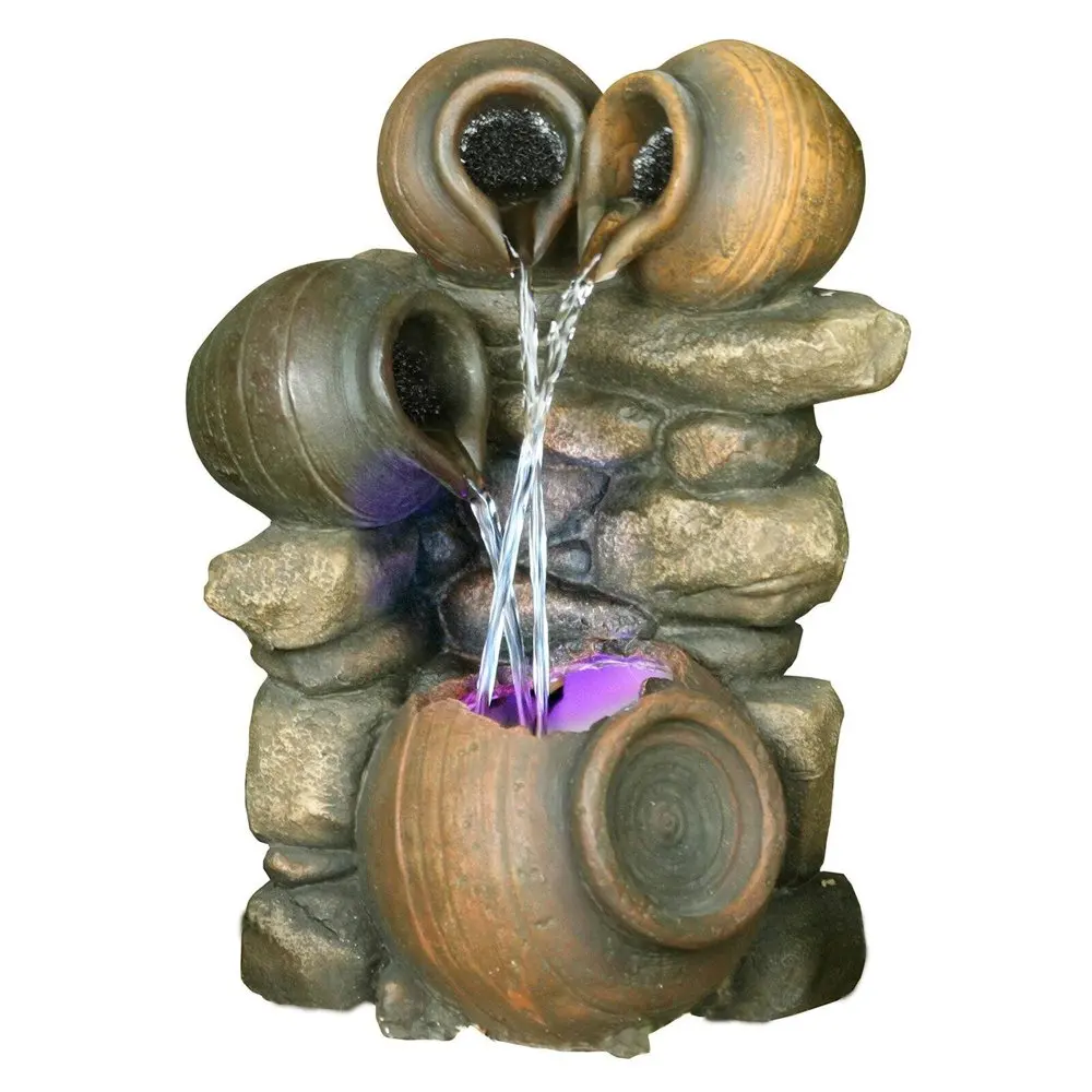 

Free Shipping FOUNTAIN-3 JUGS POUR INTO ONE WITH RGB LIGHT