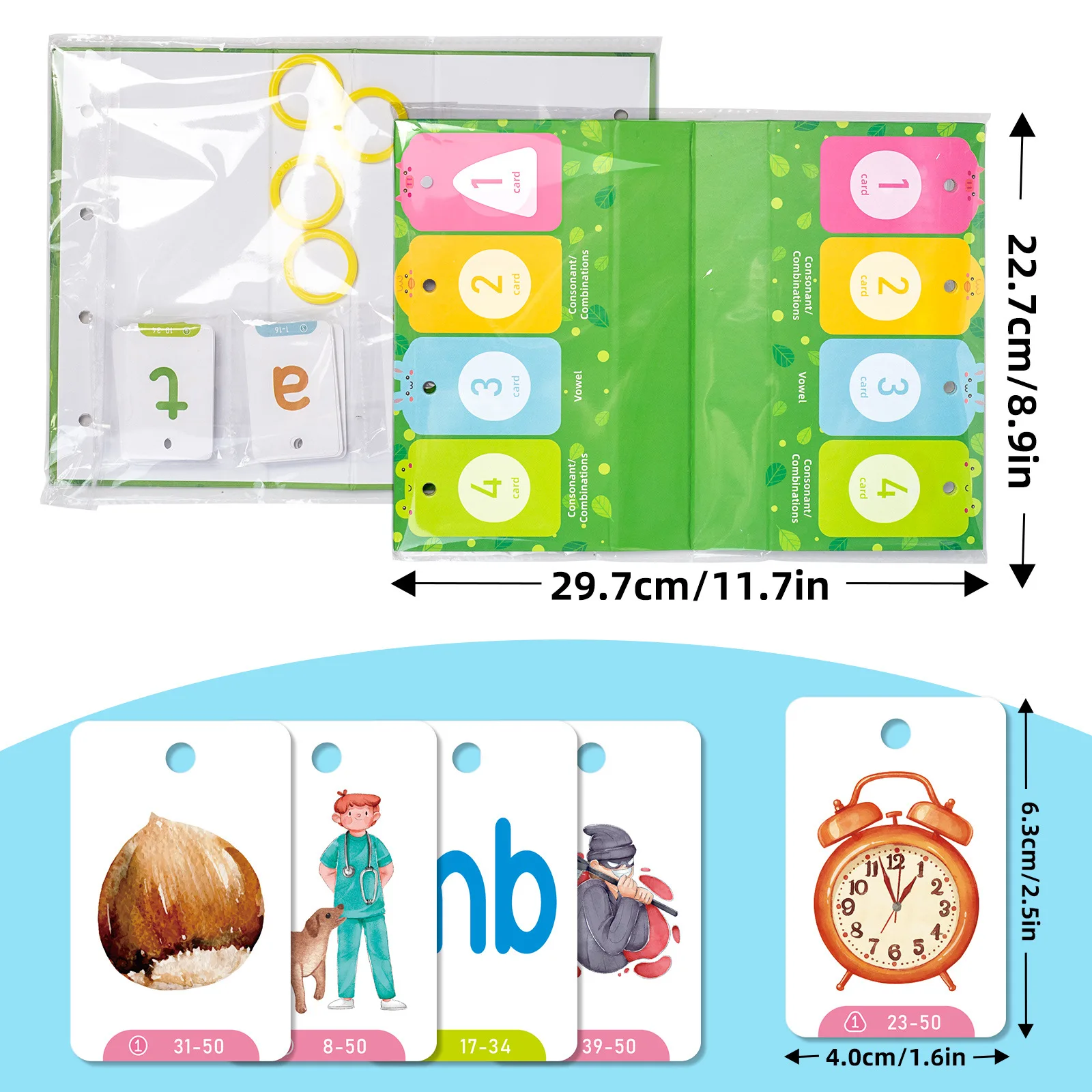 Детская Образовательная Настольная Модель С Визуальным Словом 129 Шт.