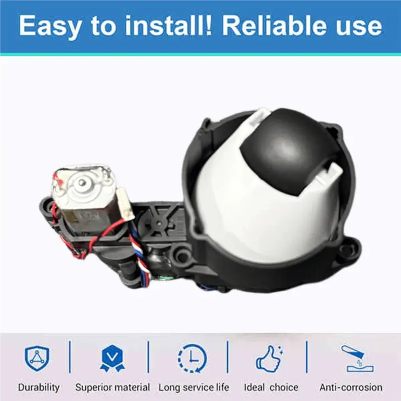 Фото Запасное колесо с мотором для подъемного механизма для моделей Roborock-G30S Pro/Saros 20/Saros 20 Sonic/P20 PRO/Qrevo Curv/S9 Max. №2