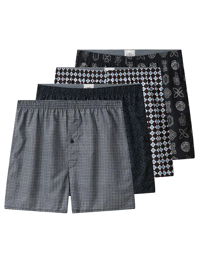 Boxer Shorts Underpants Men's Panties Men Boxers Underwear Cotton Breathable Arrow Pants Home Pajama Pants