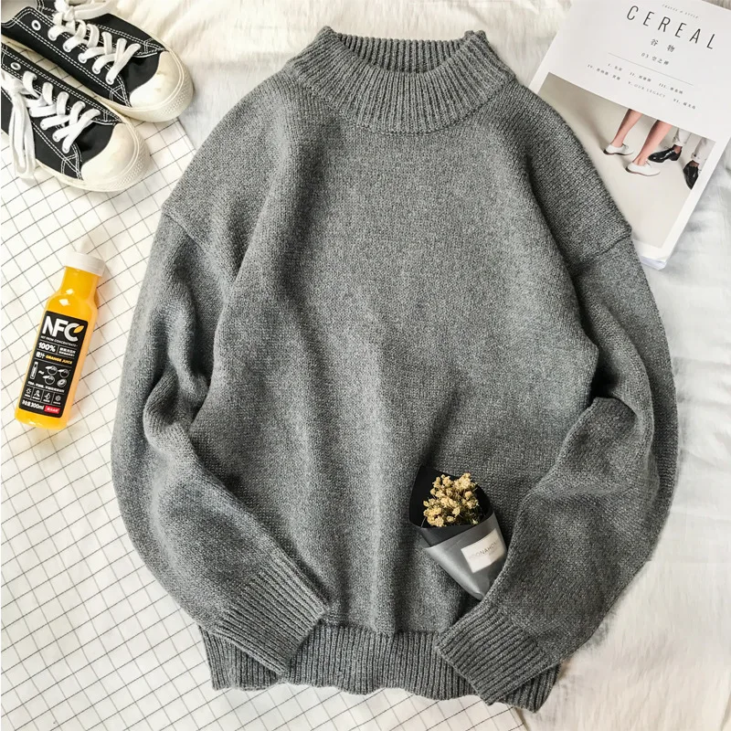 Korea Ulzzang Harajuku Style Couple Wear Stripe Hollow Hole Sweater Men's Women's Fashion Retro Casual Loose Pullover Plus Size