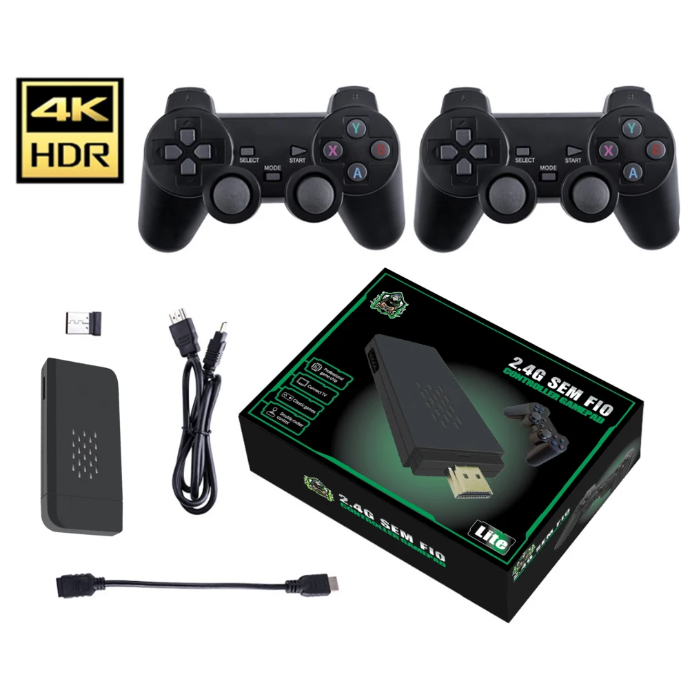 

Видеоигровая консоль M8, 2,4G, двойной беспроводной контроллер, Игровая приставка 4K, 10000 игр, 32 ГБ, 64 ГБ, ретро-игры для PS1/GBA/FC, подарок для мальчик...