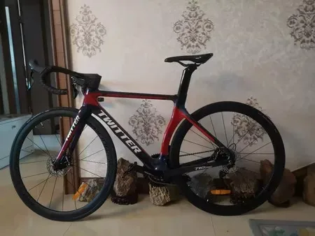 

TWITTER T10 C тормоза UT R8000-22S T800 EPS ветровой Дизайн Гоночный ультра светильник углеродное волокно дорожный велосипед 700C * 23C УГЛЕРОДНЫЙ