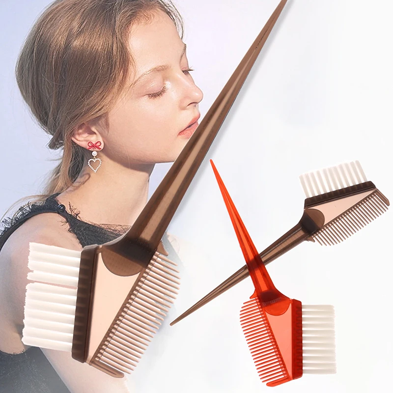 1 шт. кисть для окрашивания волос двусторонний аппликатор краски