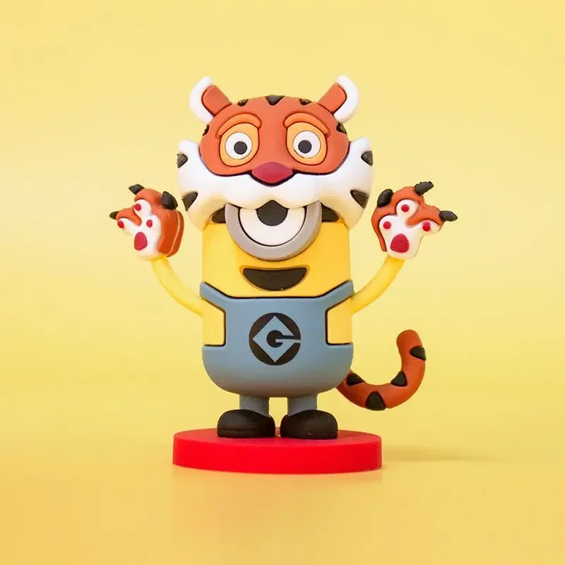 Подлинная фигурка Minionqas из двенадцати китайских знаков зодиака модель собака