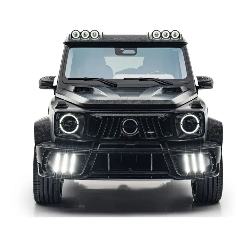 Фото Новый карбоновый обвес MSY Style 2025 года с передней решеткой для G-Class G63/G500/G800 W464/W465 2019-2025 №2