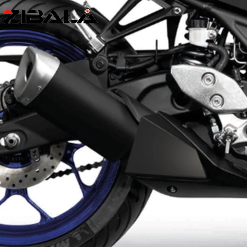 Для Yamaha MT-03 MT-25 MT03 MT25 2016-2022-2023-2024 крышка выхлопной трубы мотоцикла защита среднего