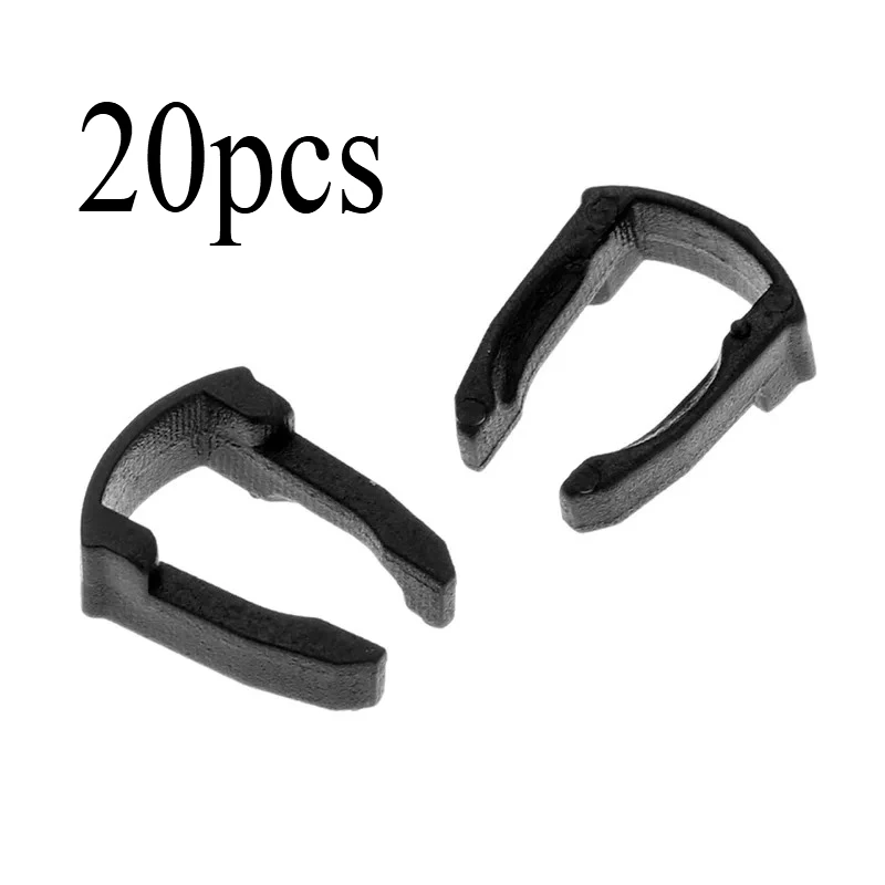 

20 шт., разъем для трубки топливного фильтра автомобиля, зажим, пластиковая заклепка для Skoda Octavia для VW Bora Jetta