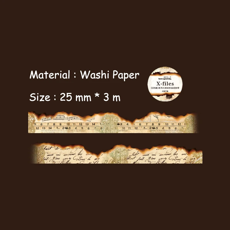 

Journamm винтажные washi ленты 25 мм * 3 м