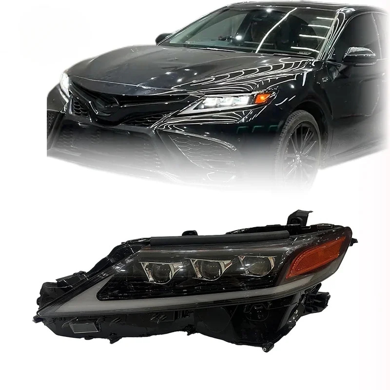 Yuanshuo автозапчасти автомобильные светодиодные фары для Toyto Camry объектив