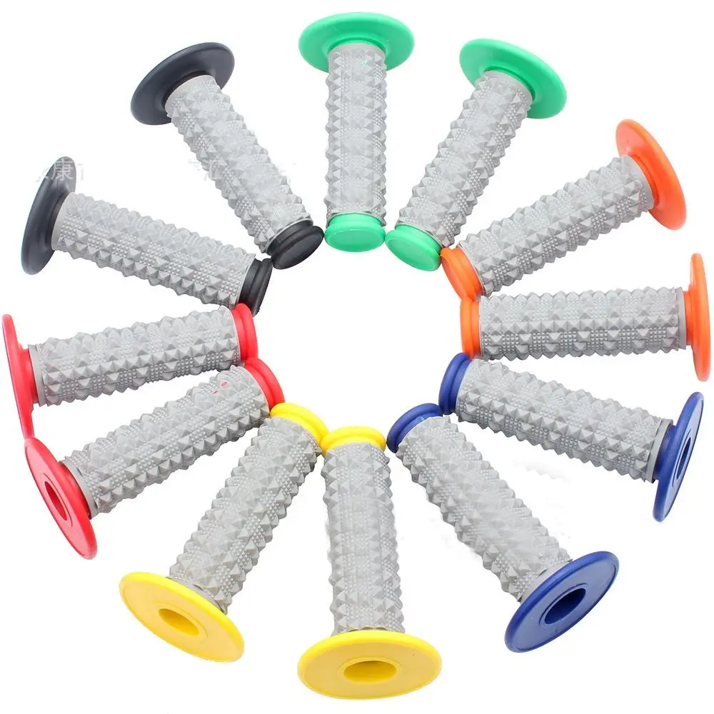 

Modification Parts Multicolor Off-road Protection Rubber Hand Grips Professional Handle Motorcycle Gloves Turn Grip