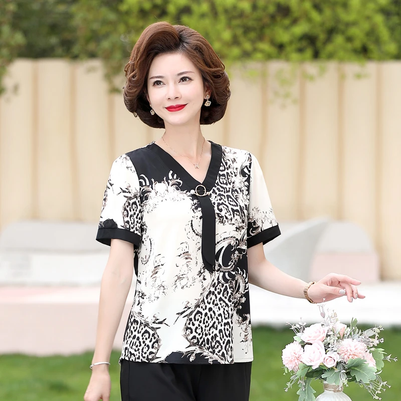 Новое поступление женская летняя блузка Элегантная модная шифоновая рубашка