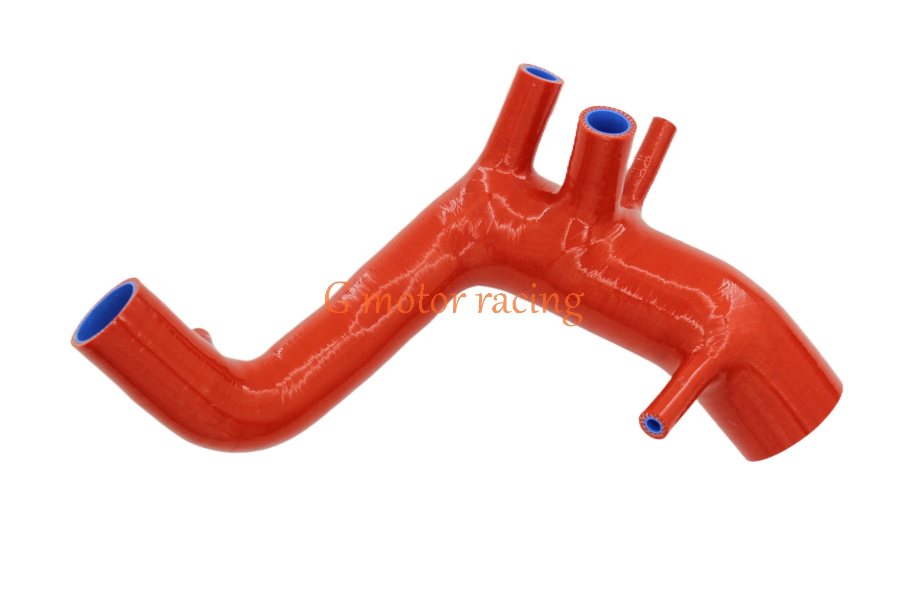 Фото Силиконовый воздухозаборный шланг GMR, индукционный для Audi TT VW Golf MK4 1,8 T, красный, черный силиконовый шланг №4