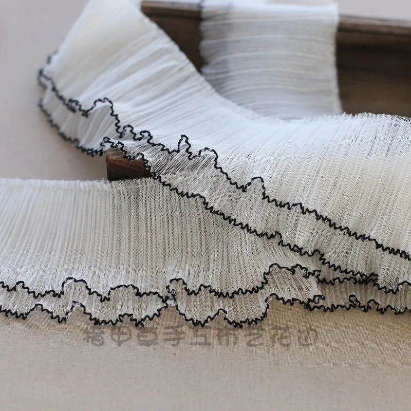 Современная вышитая Цветочная Тюлевая кружевная ткань отделочная лента сделай