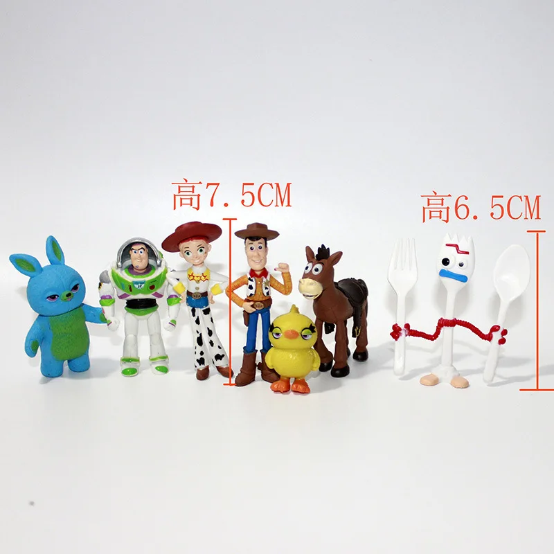 Фигурки героев мультфильма История игрушек 4 Disney игрушки Вуди Джесси Базз