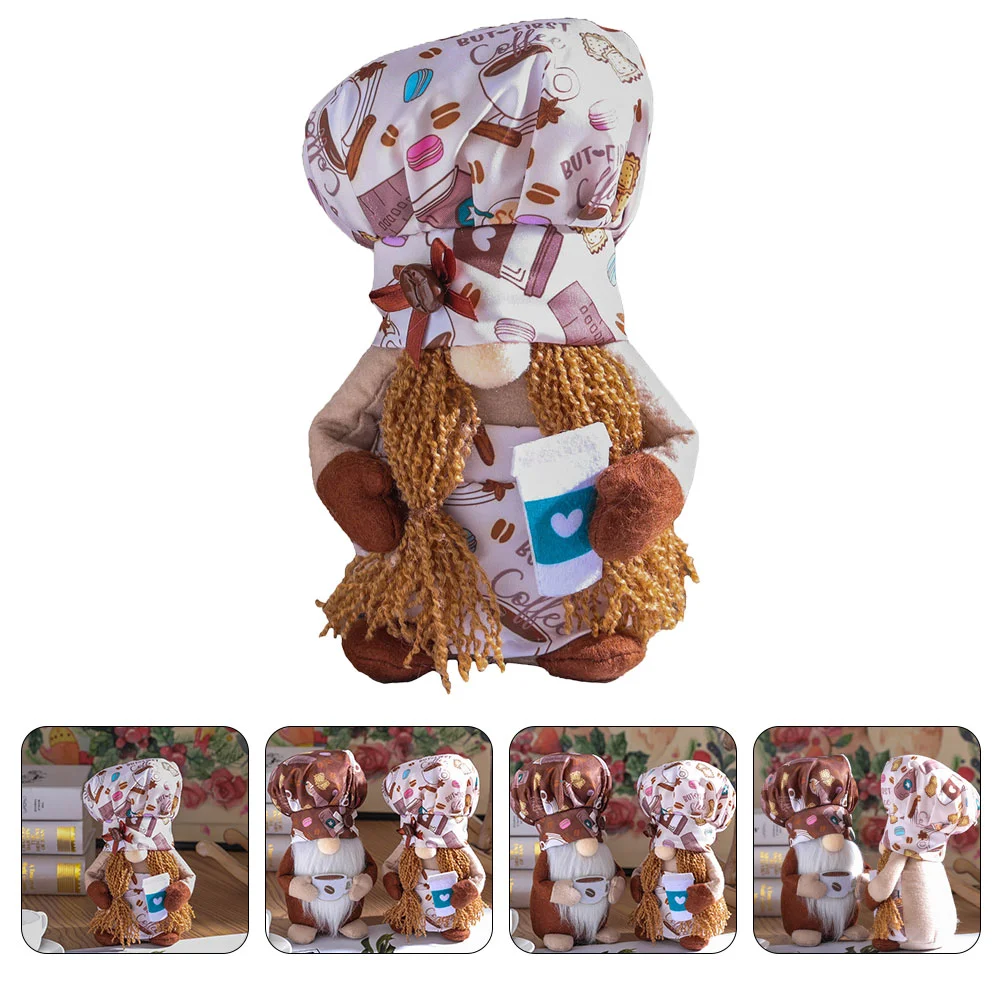 

Coffee Gnome Gnomes Plush Tableswedish Decor Figurine Decorations Bar Dwarf Ornamentsaccessorieschristmas Nordicsanta Gifts