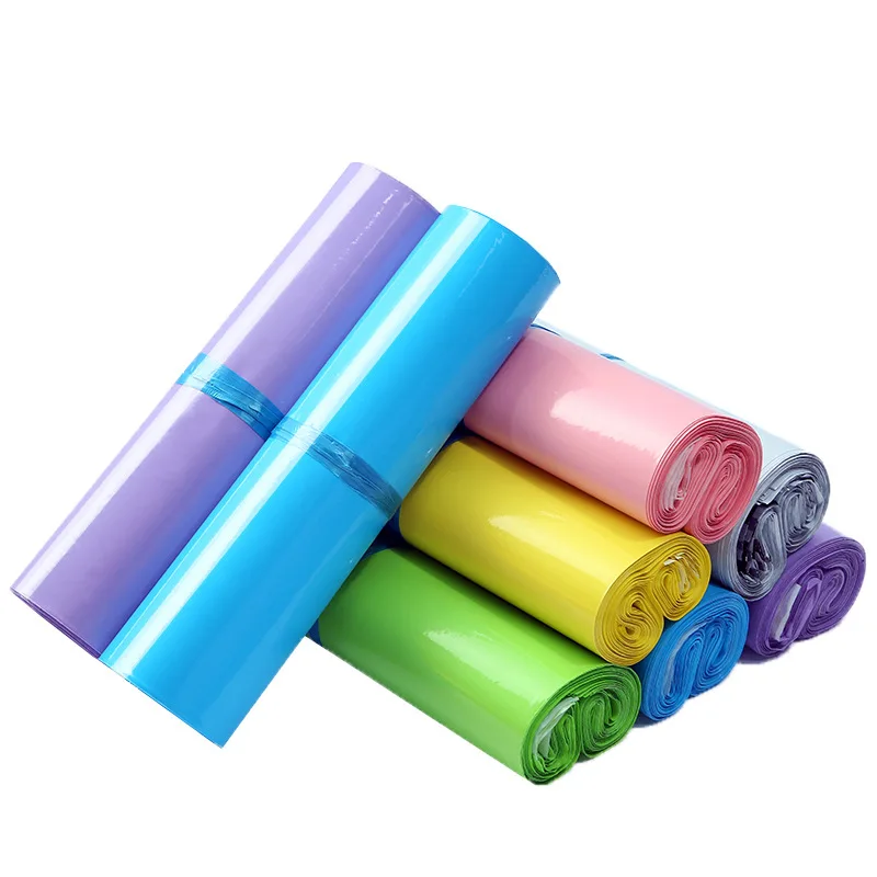 10Pcs/Lot Small Size Courier Bag Waterproof Storage Thicken Shipping Packaging Rose Red Plastic Envelope Poly Mailbag - купить по