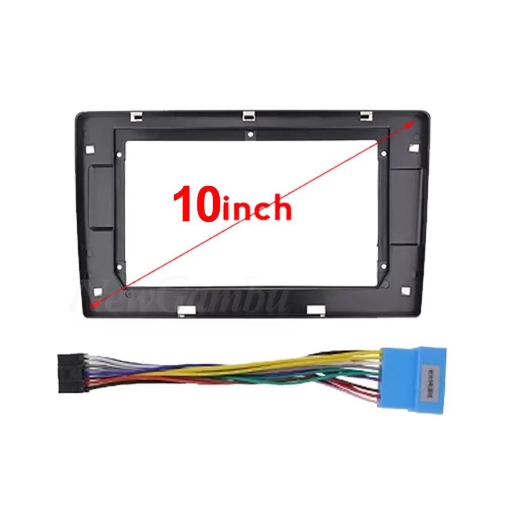 Новая 10-дюймовая радиоприемная панель Gambu подходит для SGMW WULING Hongguang V 2019 2020 лицевая