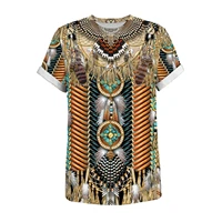 hawaii fashion african shirt men vintage style printed short sleeve summer zipper casual tops mens shirts africa clothes new