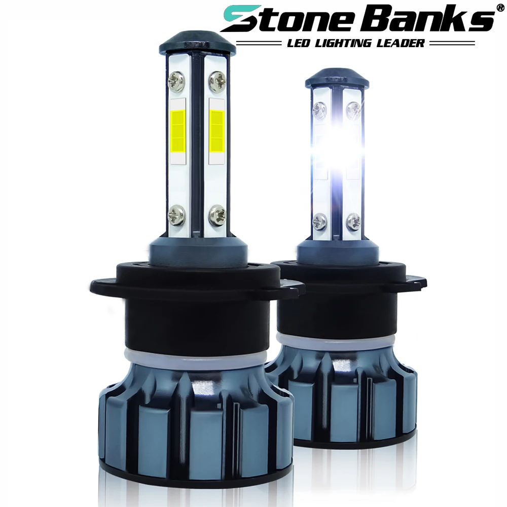 

2 шт., Автомобильные светодиодные лампы H7 H11, 1860 лм, CSP 9005