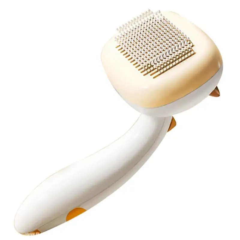 

Pet Grooming Brush Cat Short Long Hair Comb Self Cleaning Kitten Hair Remover Brush Dematting Comb Pet Cleaning Accessories