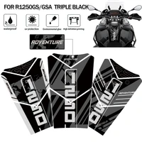 motorcycle 3d gas tank pad protector sticker decals for bmw r1250gs adv 2018 19 2020 2021 r 1250 gs r1250 adventure triple black