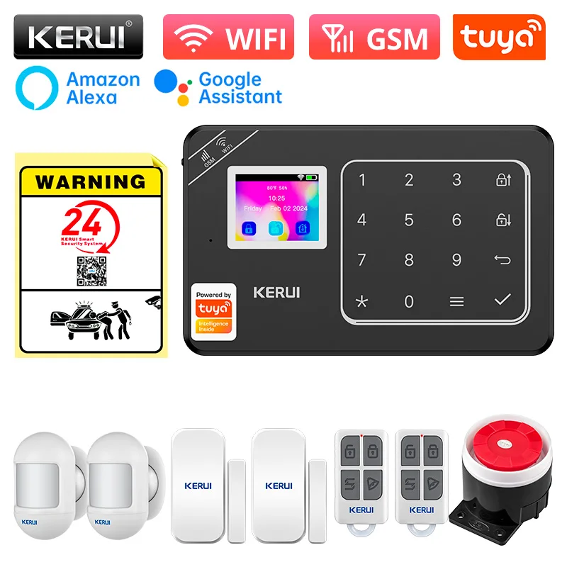 

Сигнализация KERUI W181 для умного дома