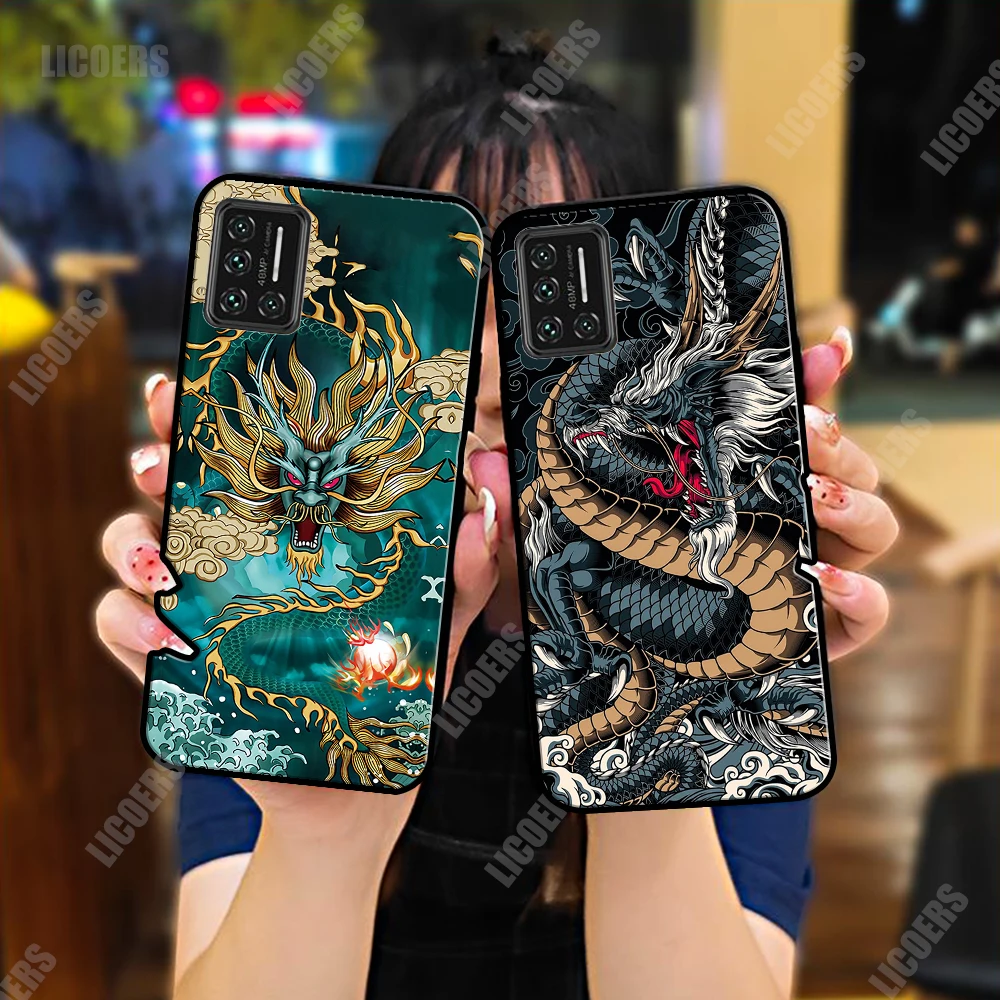 Чехол Dragon для Umidigi Bison X10S GT A7S A9 A11S Pro Max A5 A7 S5 Power F2, мягкий матовый силиконовый милый чехол с защитой от падения, чехлы