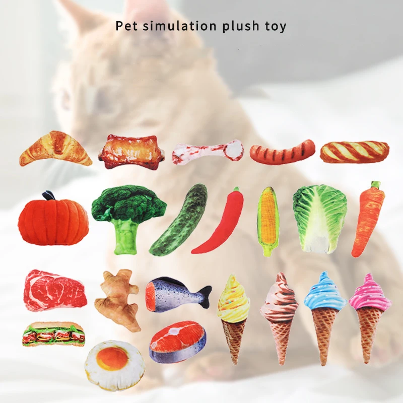 

Dog Toys Funny Simulation Meat Puppy Pet Play Games Chew Toys Squeaky Toys for Small Big Dogs Pug Cats Pets Supplies