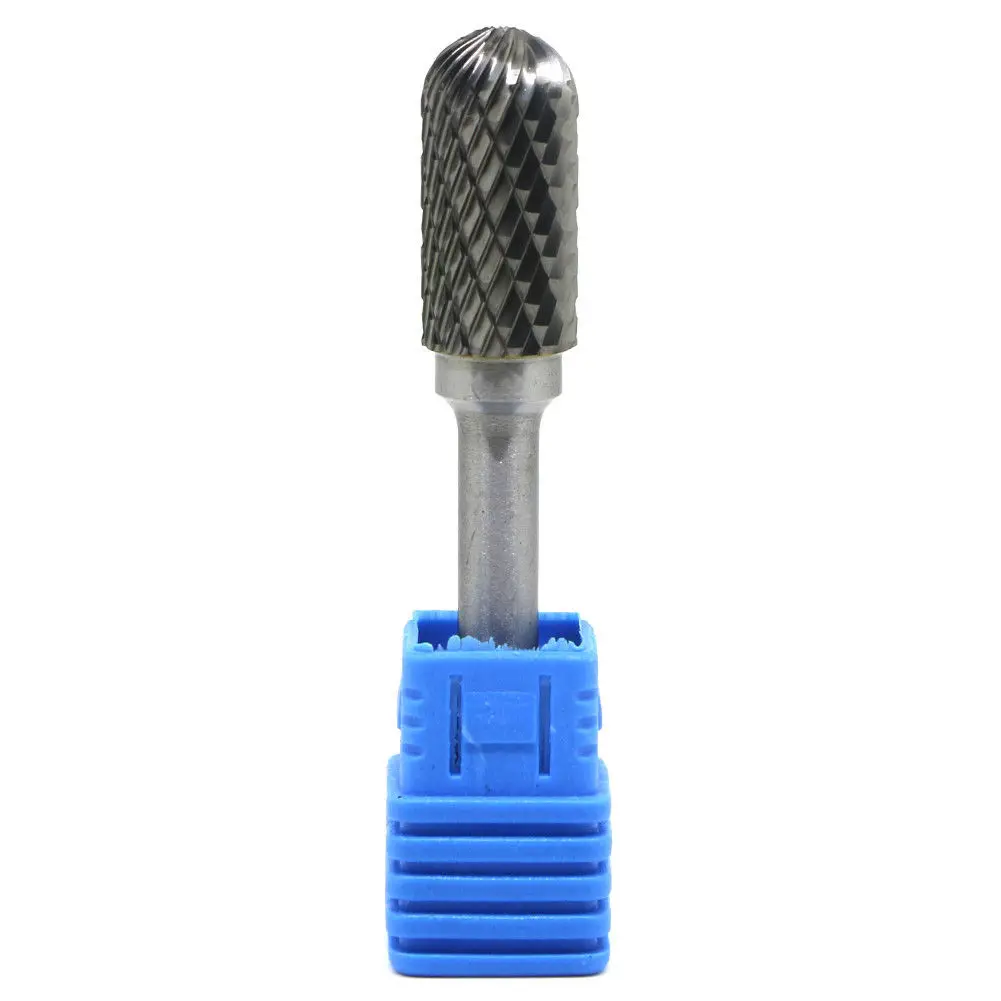 

1*Carbide Rotary File 12mm Double Cut Tungsten Carbide Rotary File Burr 6.35mm Shank Metal Grinding For Processing Metal Non-me