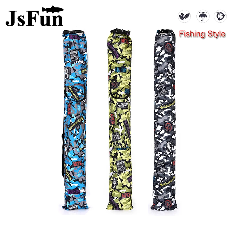 

130*22CM New Large-Capacity Fishing Umbrella Bag Waterproof Foldable Fishing Rod Bag Pesca Fishing Supplies Storage Bag N0340
